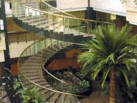 弧形不锈钢楼梯扶手厂家直销